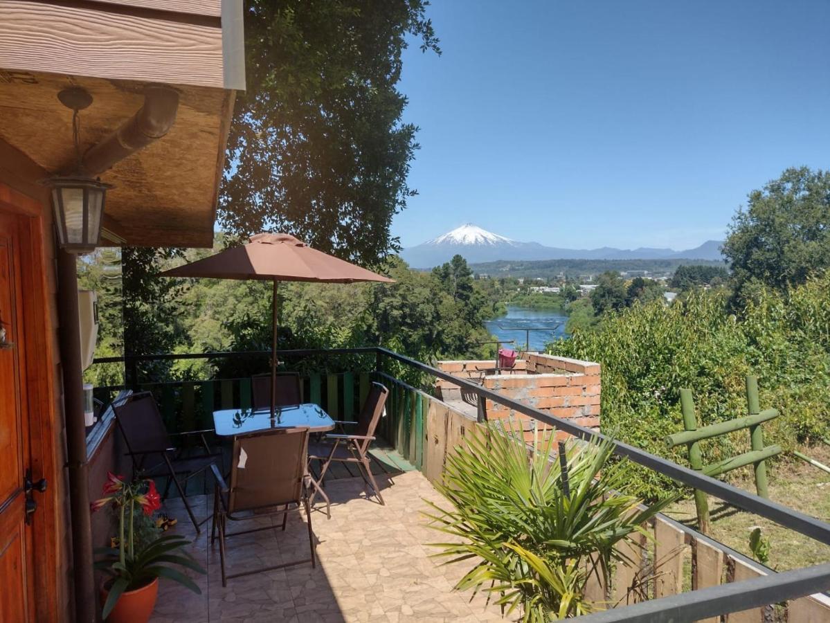 Cabanas Portal Del Rio Villarrica Buitenkant foto