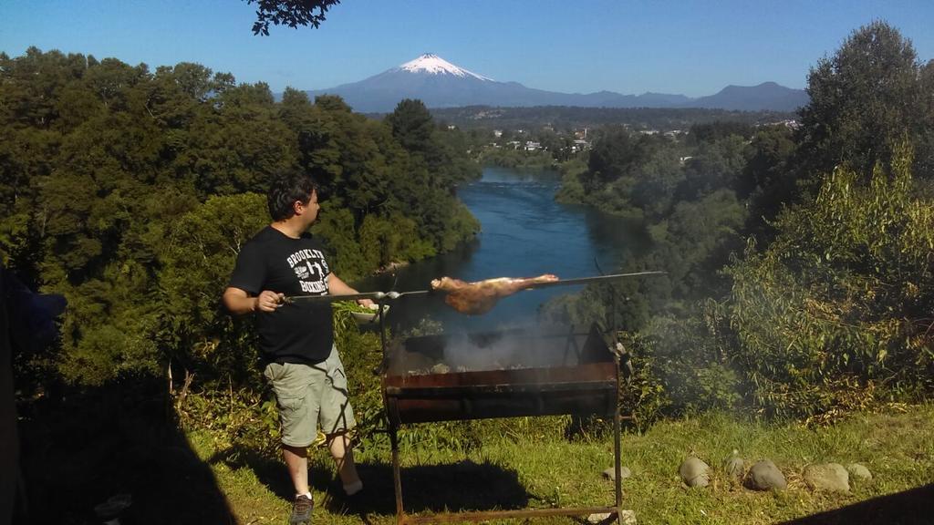 Cabanas Portal Del Rio Villarrica Buitenkant foto